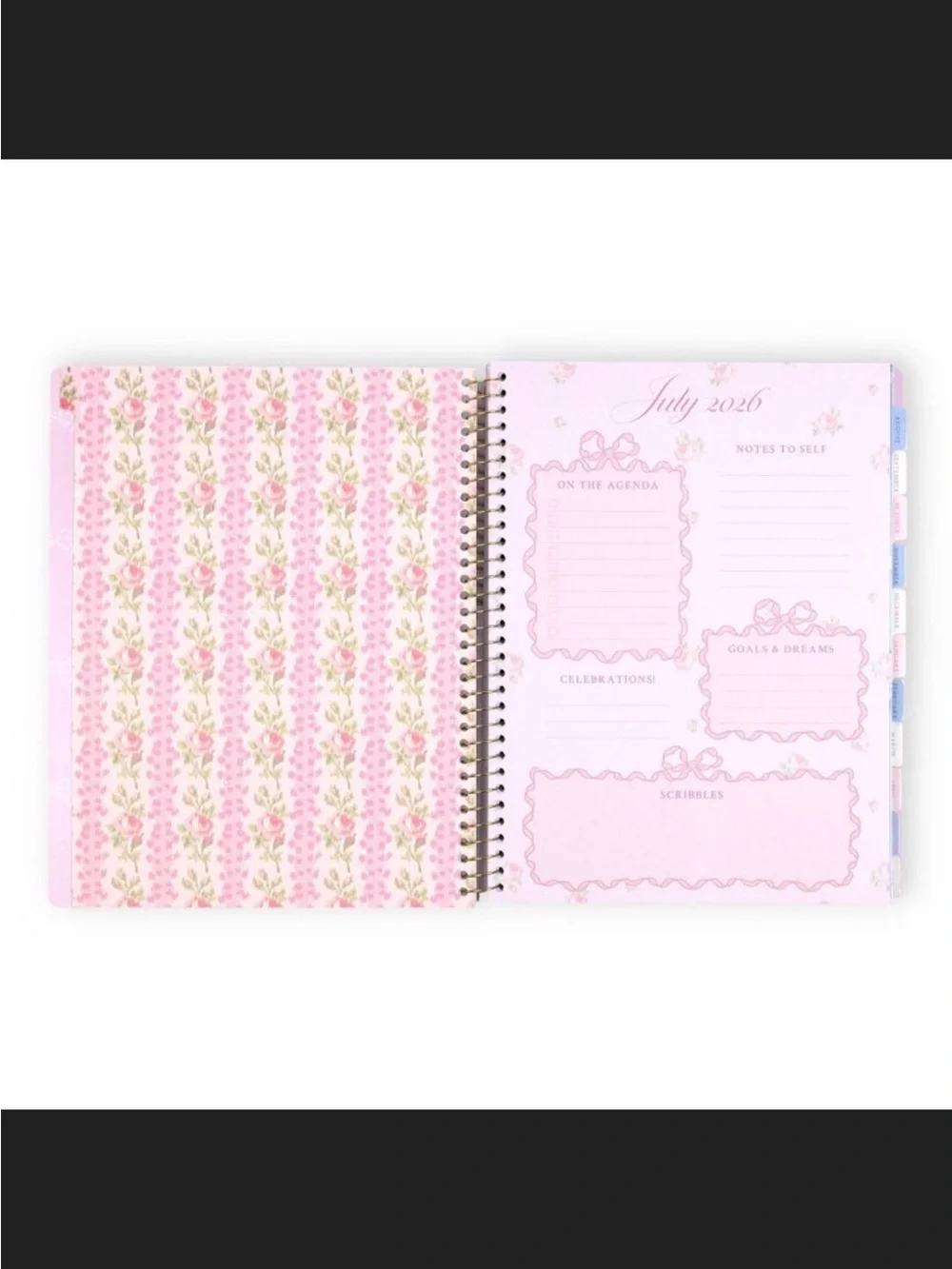 LoveShackFancy x Target - Yoobi Monthly and WeeklyPlanner 7